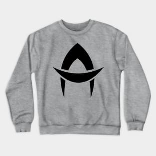 Royal Lance Black Crewneck Sweatshirt